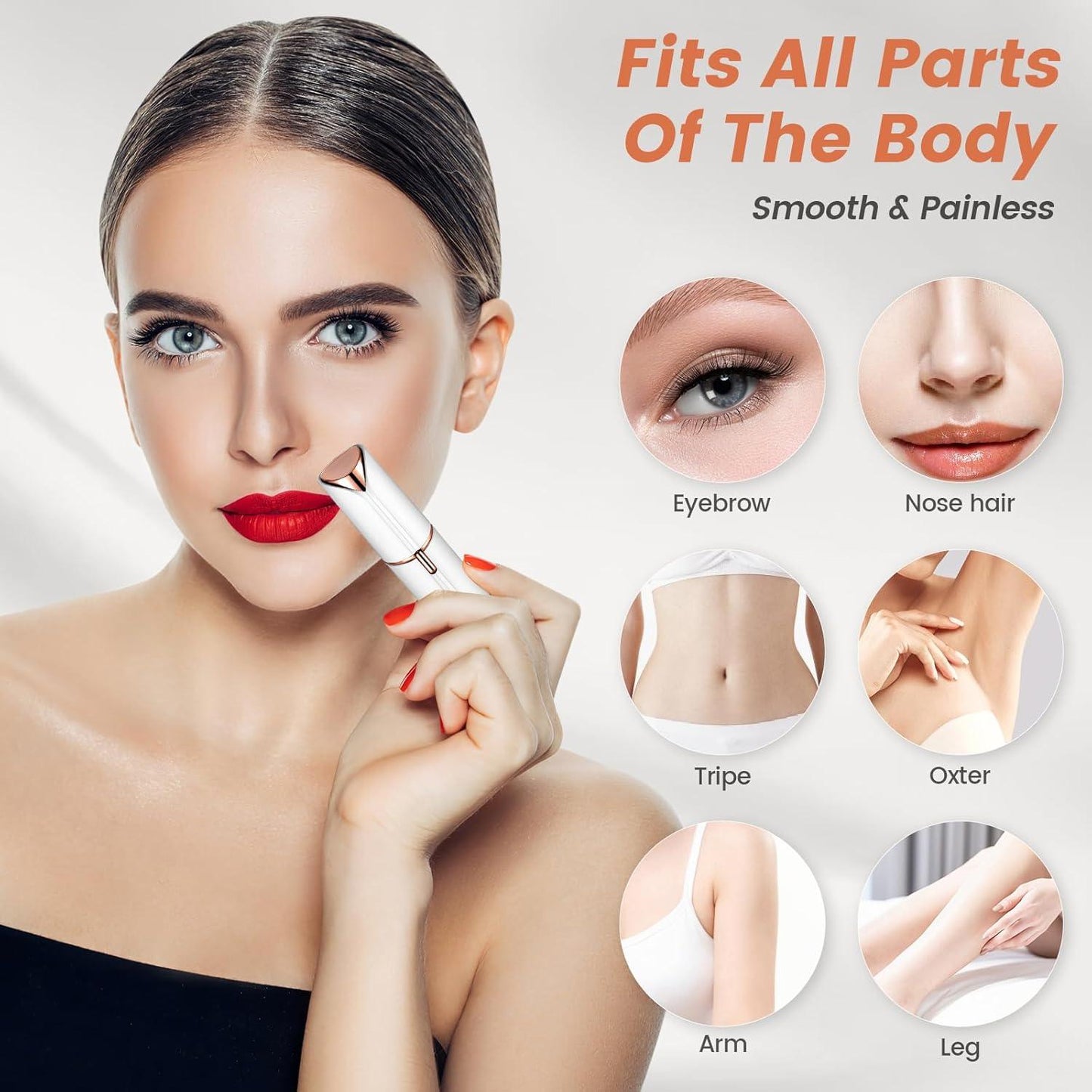 ¡Suavidad Sin Esfuerzo con Nuestro Depilador Facial Sin Dolor!