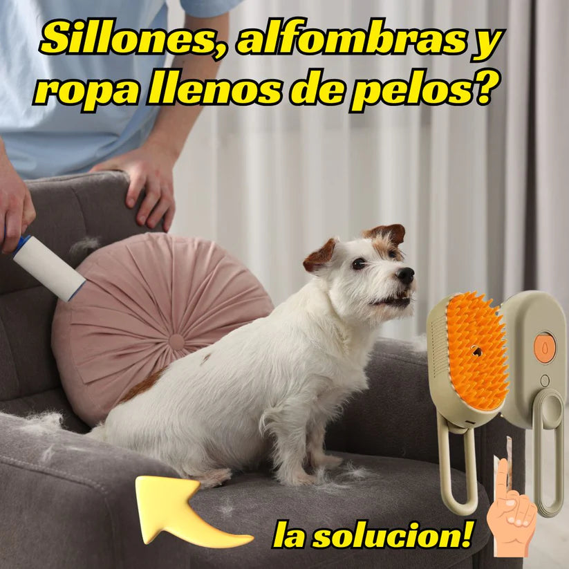 MANTEN TU HOGAR LIBRE DE PELOS! CON EL CEPILLO A VAPOR