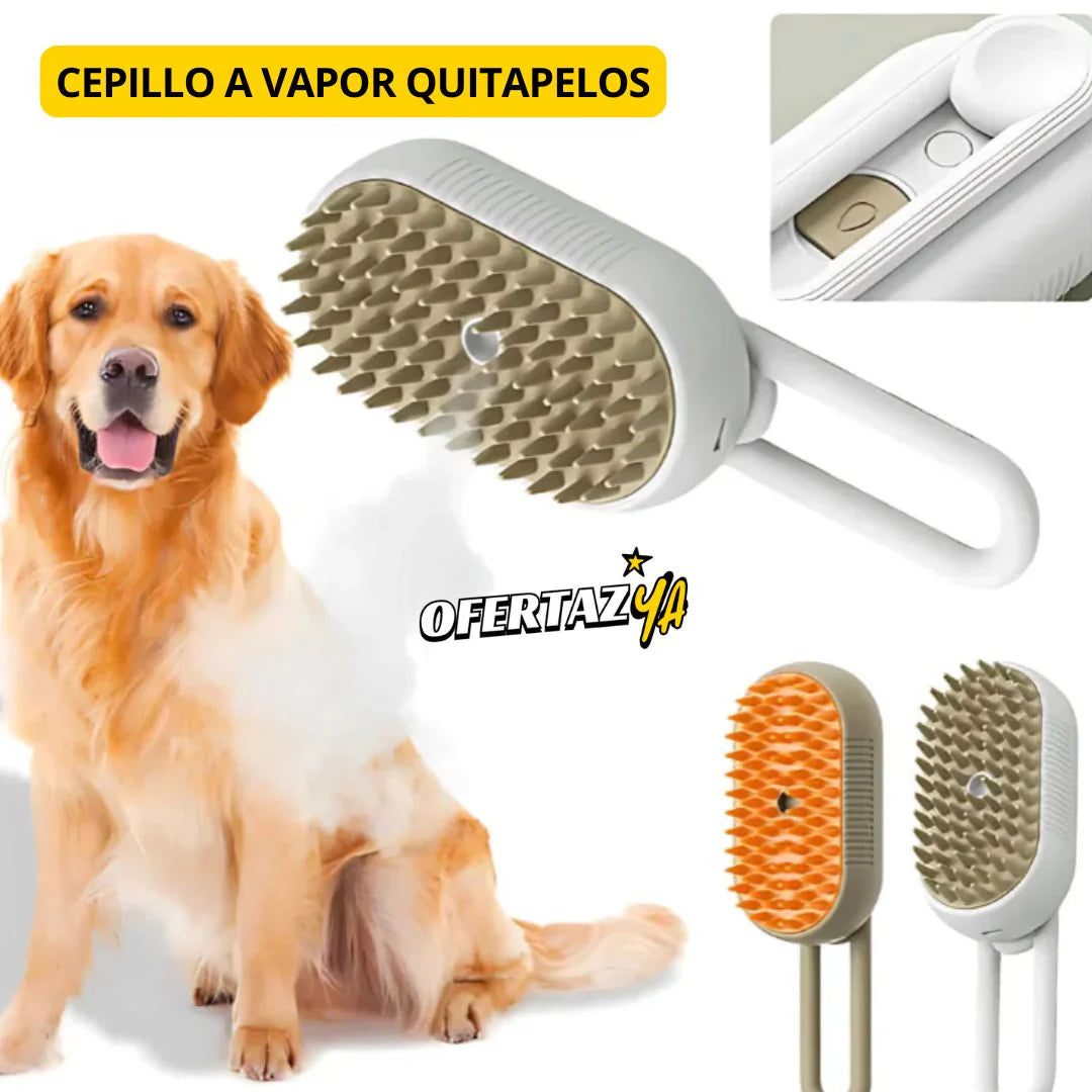 MANTEN TU HOGAR LIBRE DE PELOS! CON EL CEPILLO A VAPOR