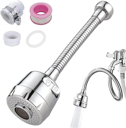 Flexible Faucet Head Universal Splash Filter Faucet Multi-Function Sprayer Head Kitchen Faucet