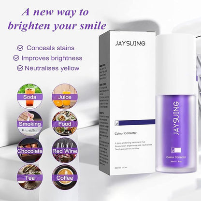 Pasta de Dientes Blanqueadora Morada – Colour Corrector Dental Obsessive
