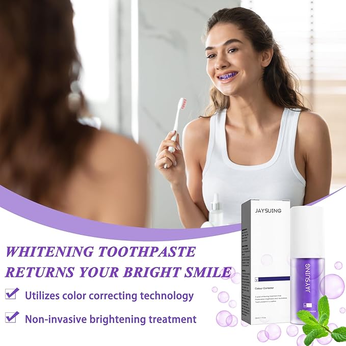 Pasta de Dientes Blanqueadora Morada – Colour Corrector Dental Obsessive