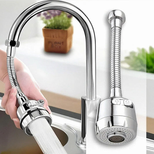 Flexible Faucet Head Universal Splash Filter Faucet Multi-Function Sprayer Head Kitchen Faucet